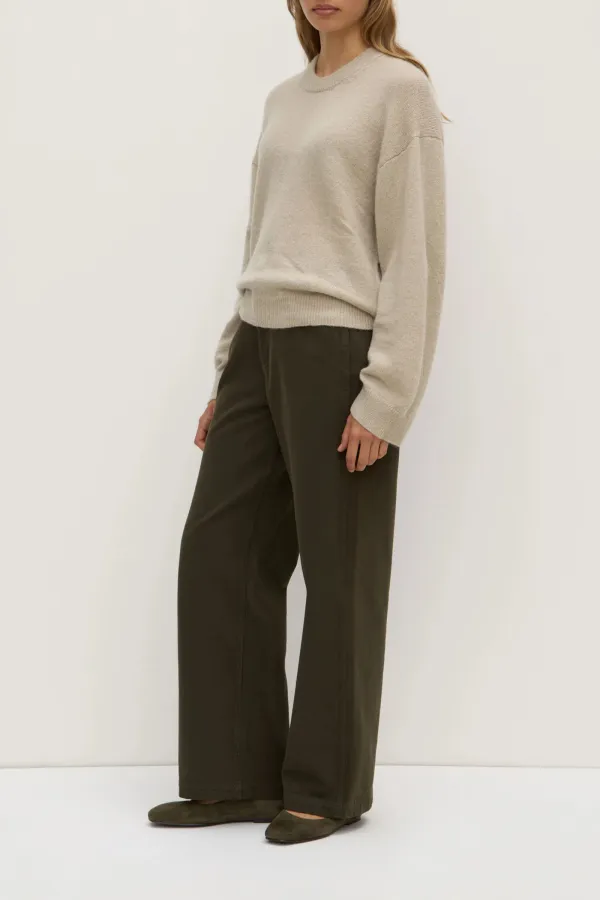 Alpaca Wool Round Neck Sweater