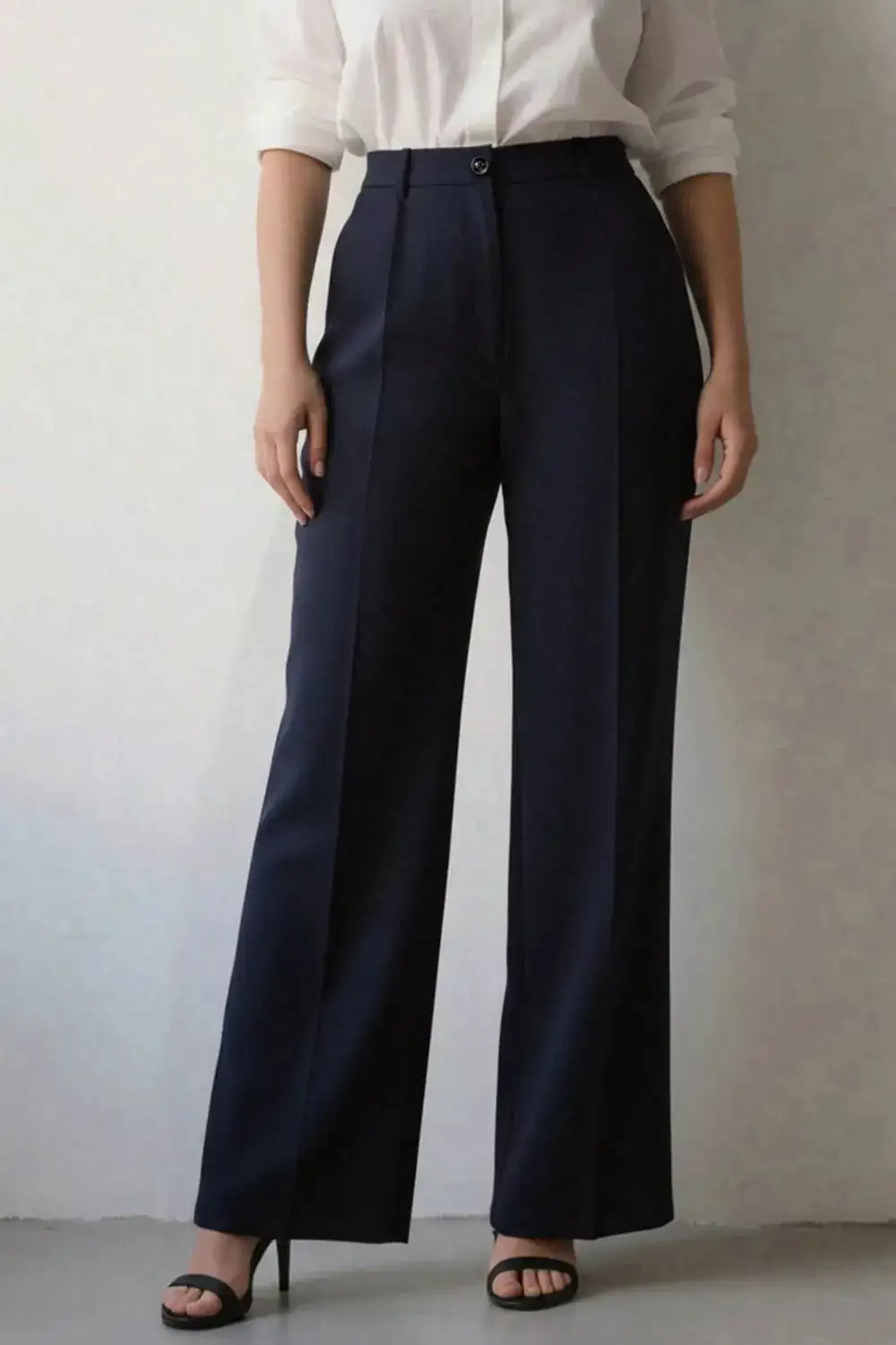 Easygoing High Waisted Wide Leg Pants