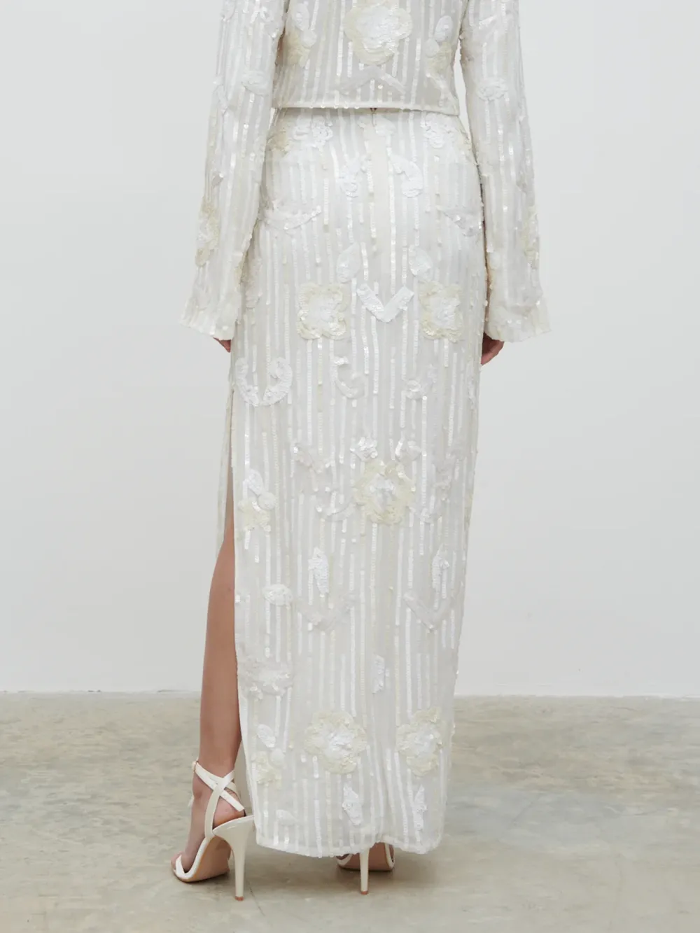 Sequin Maxi Skirt