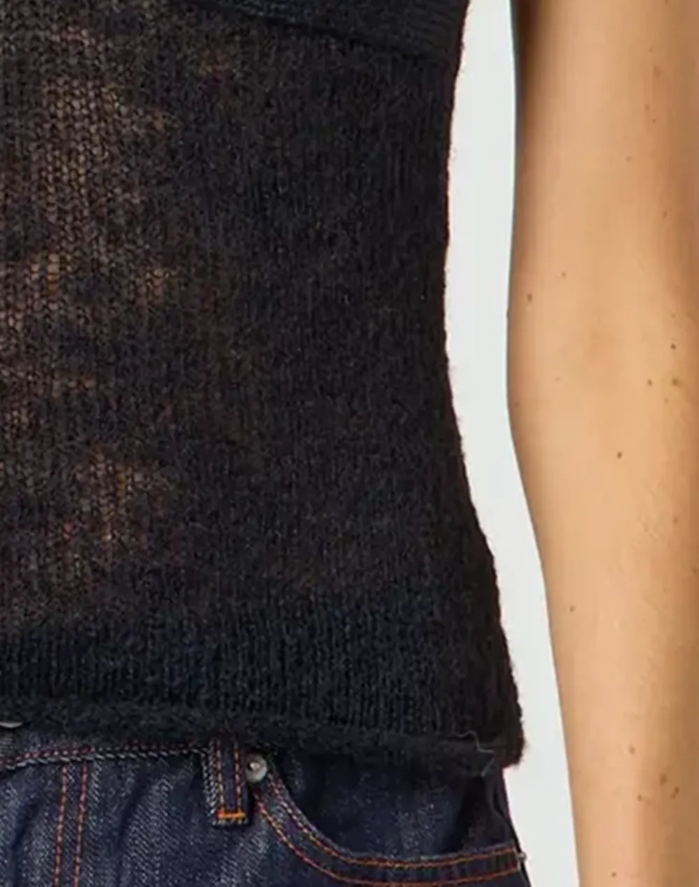 Daily Sheer Knit Top