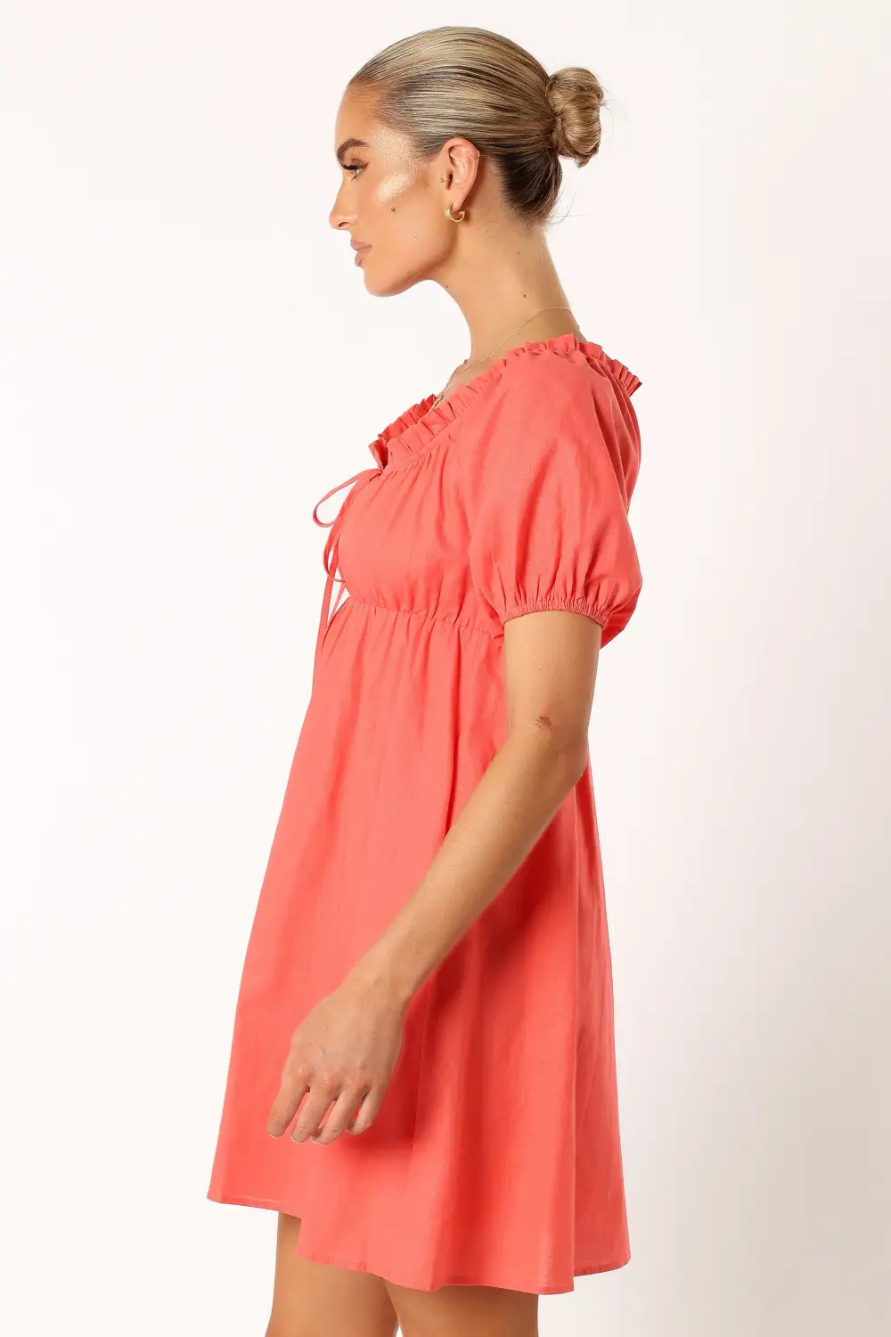 Taylin Mini Dress - Coral