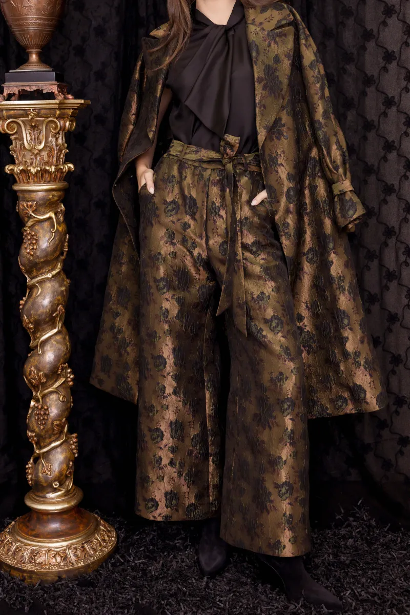 A Dainty Sturt Pants Rich Brocade