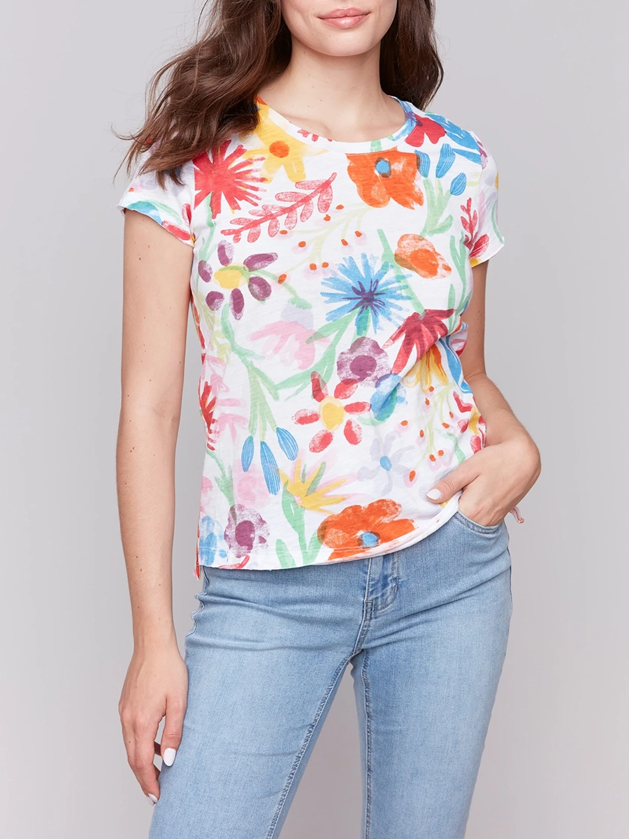 Comfortable Breathable Organic Cotton Fashionable T-Shirt