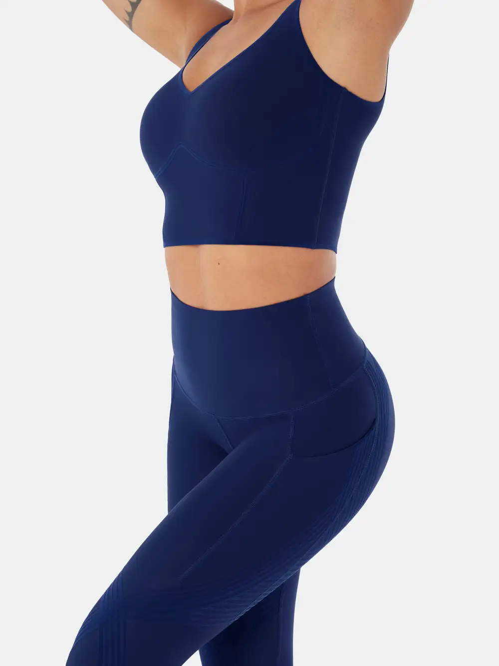 Body Sculpt Side Pocket Capri Leggings