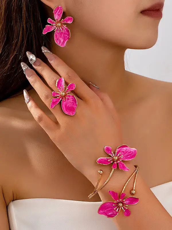 Floral Jewelry Jewelry Set