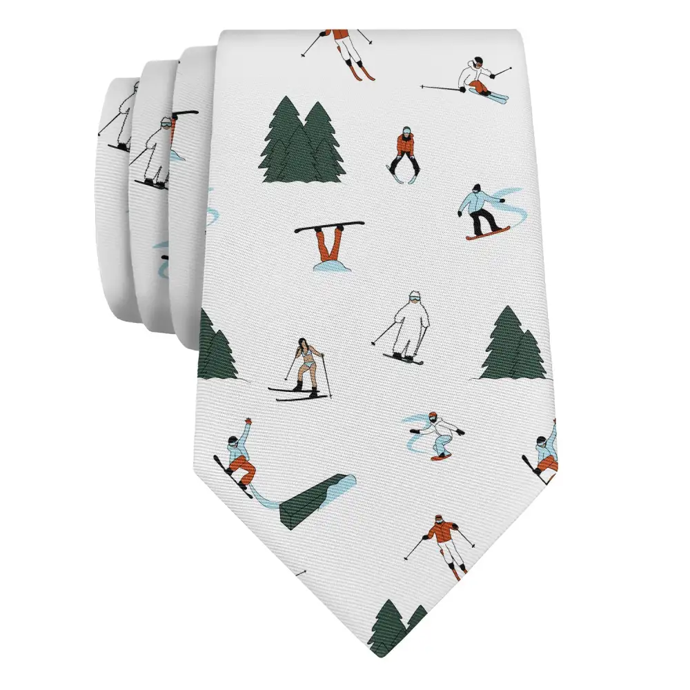 Refined Sports Pattern Necktie