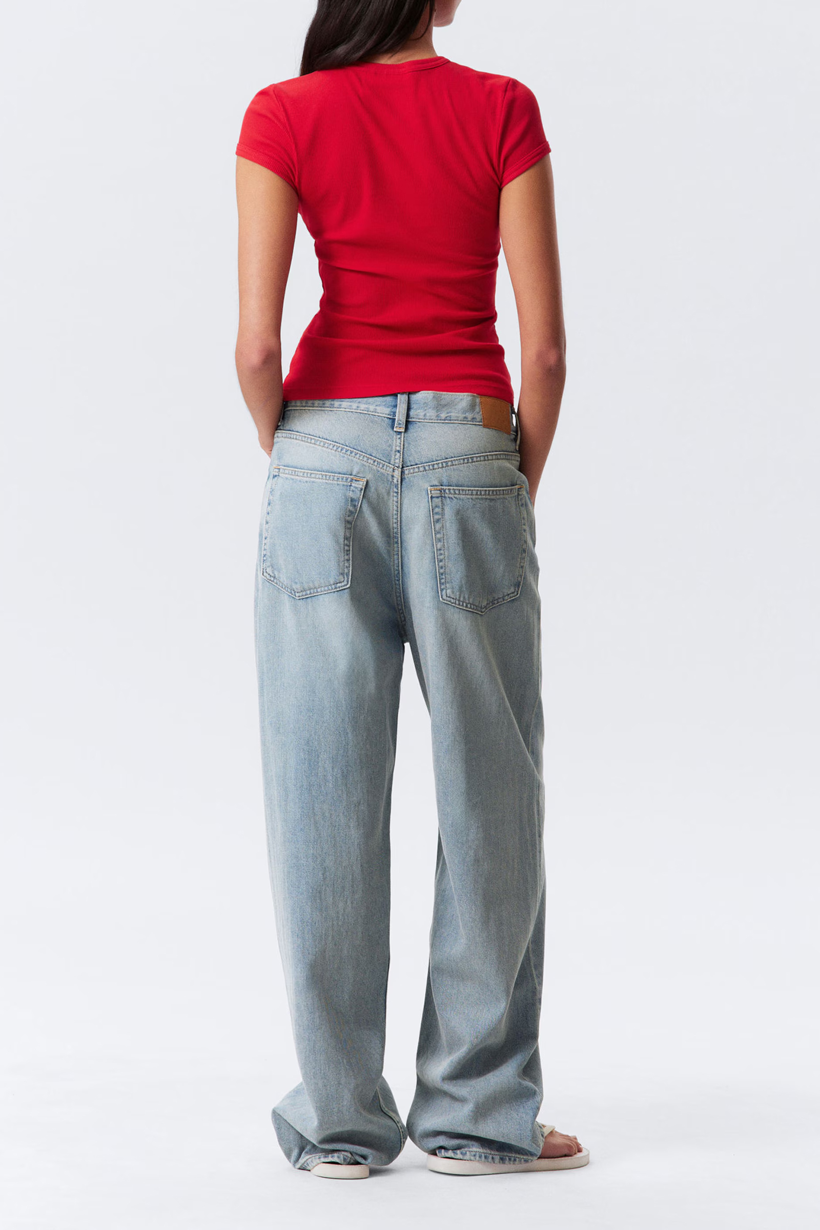 Ribbed Short Sleeve T-Shirt