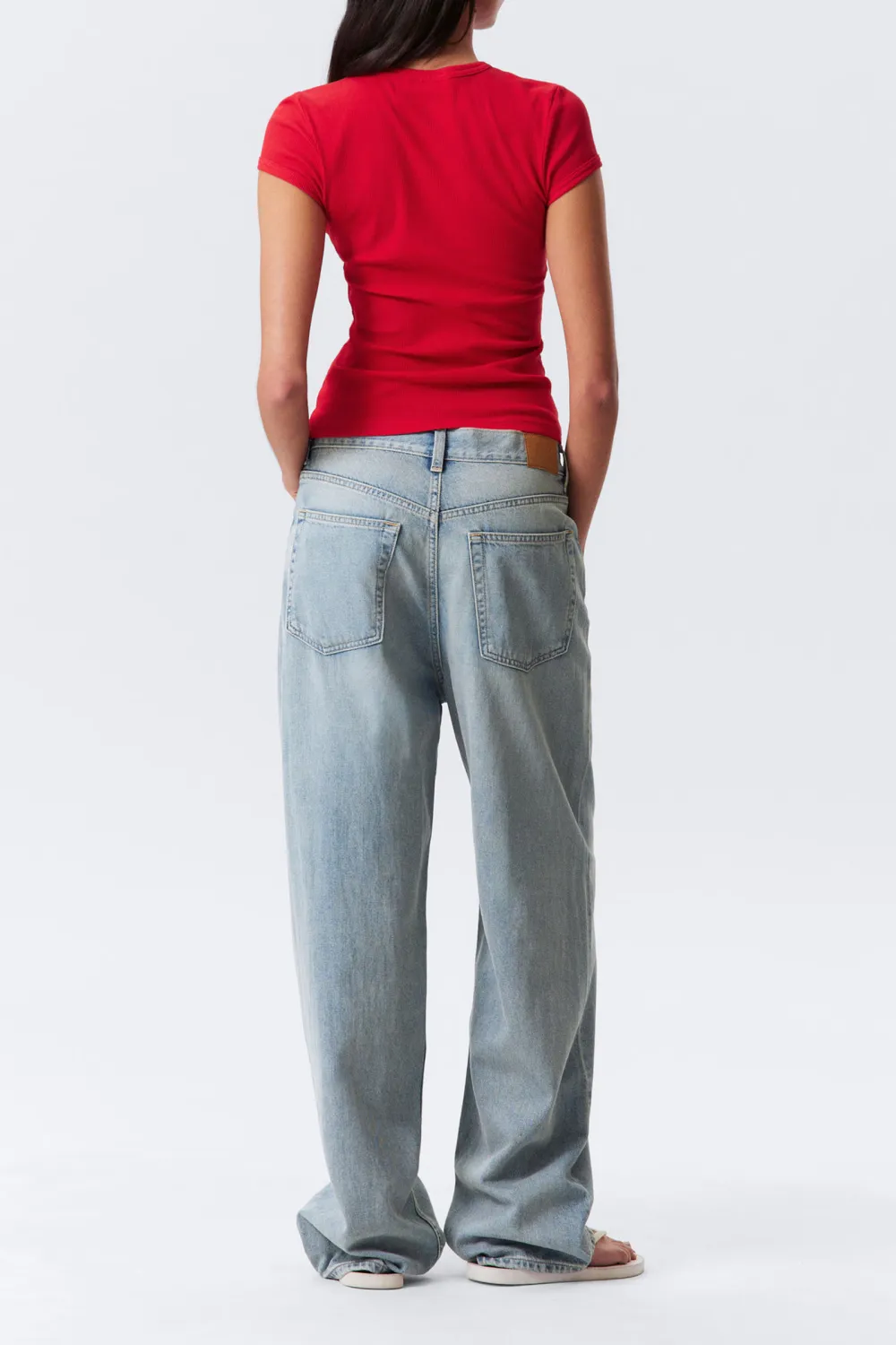 Ribbed Short Sleeve T-Shirt