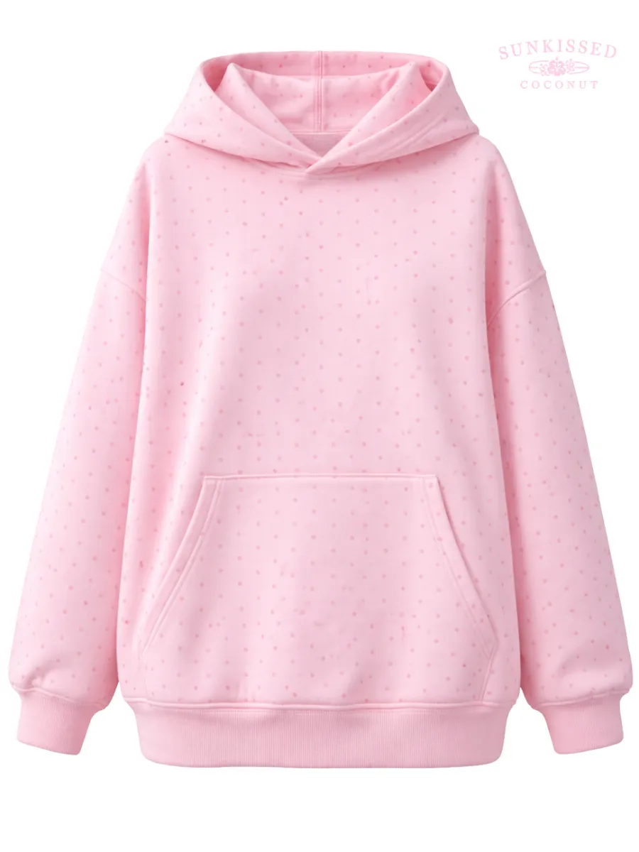 Polka Dot Hoodie