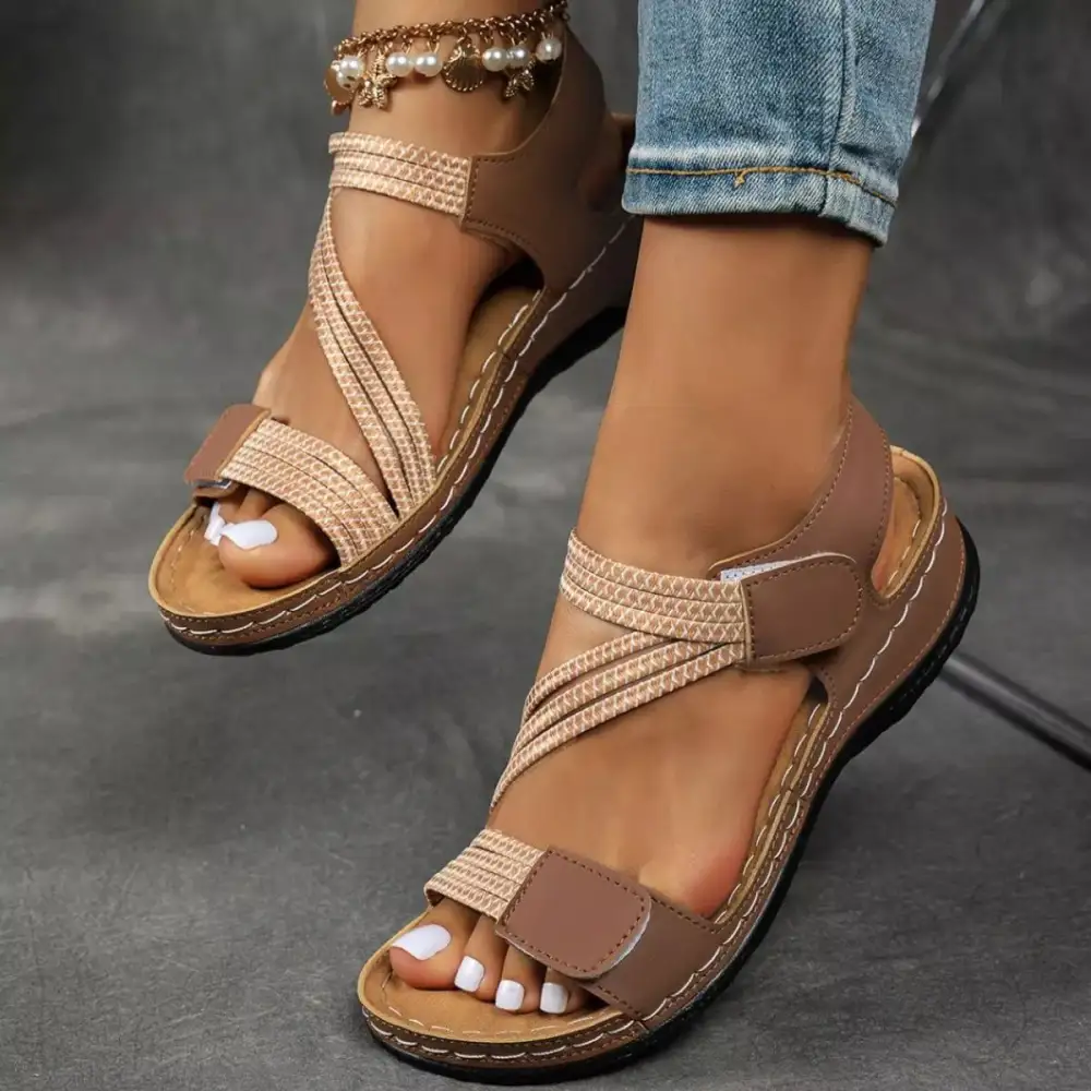 Easygoing Wedge Open Sandals