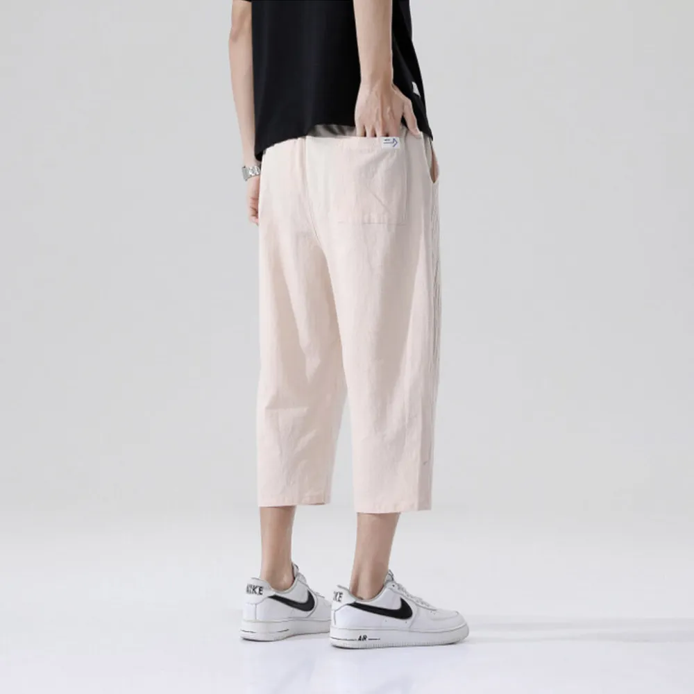 Clean Cropped Casual Pants