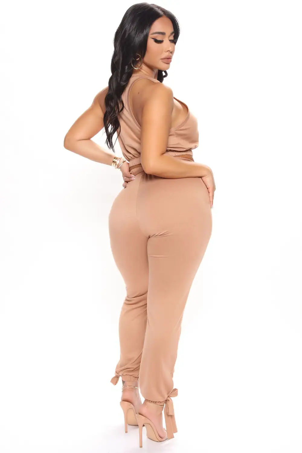 Rest And Play Pant Set - Camel