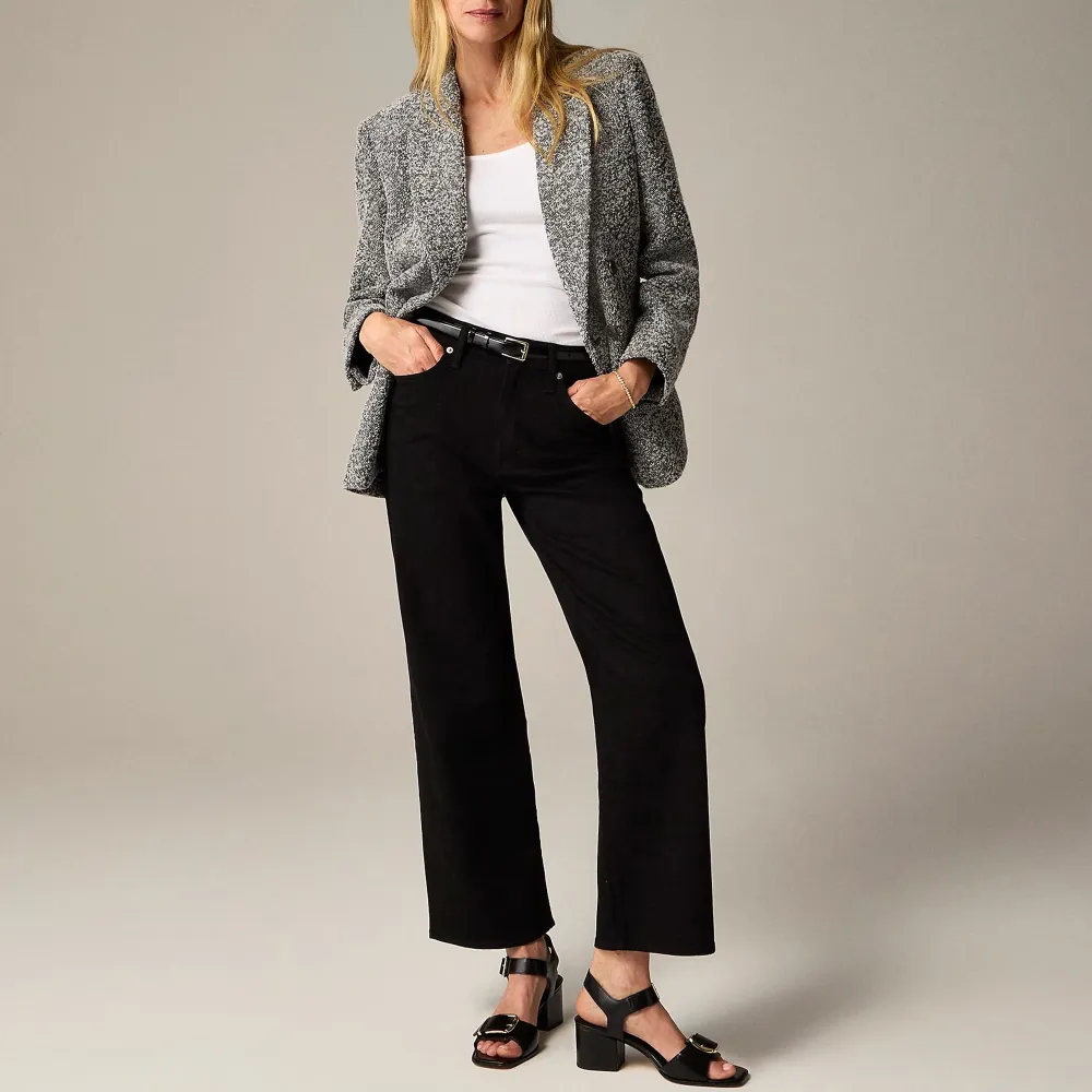 High-Rise Slim-Wide Jeans