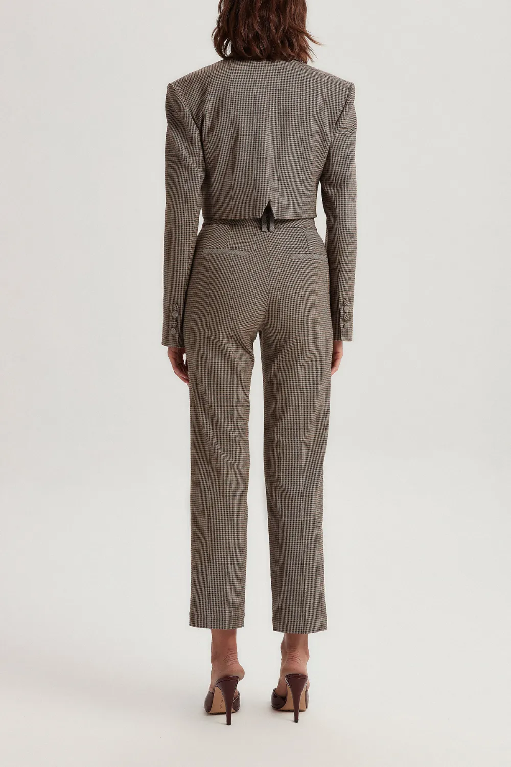 Ankle Pants-Beige