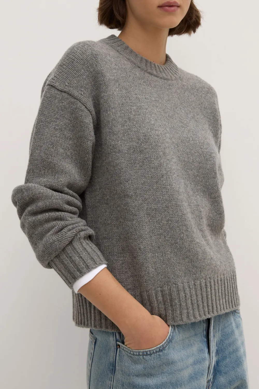 Ribbed Wool Sweater