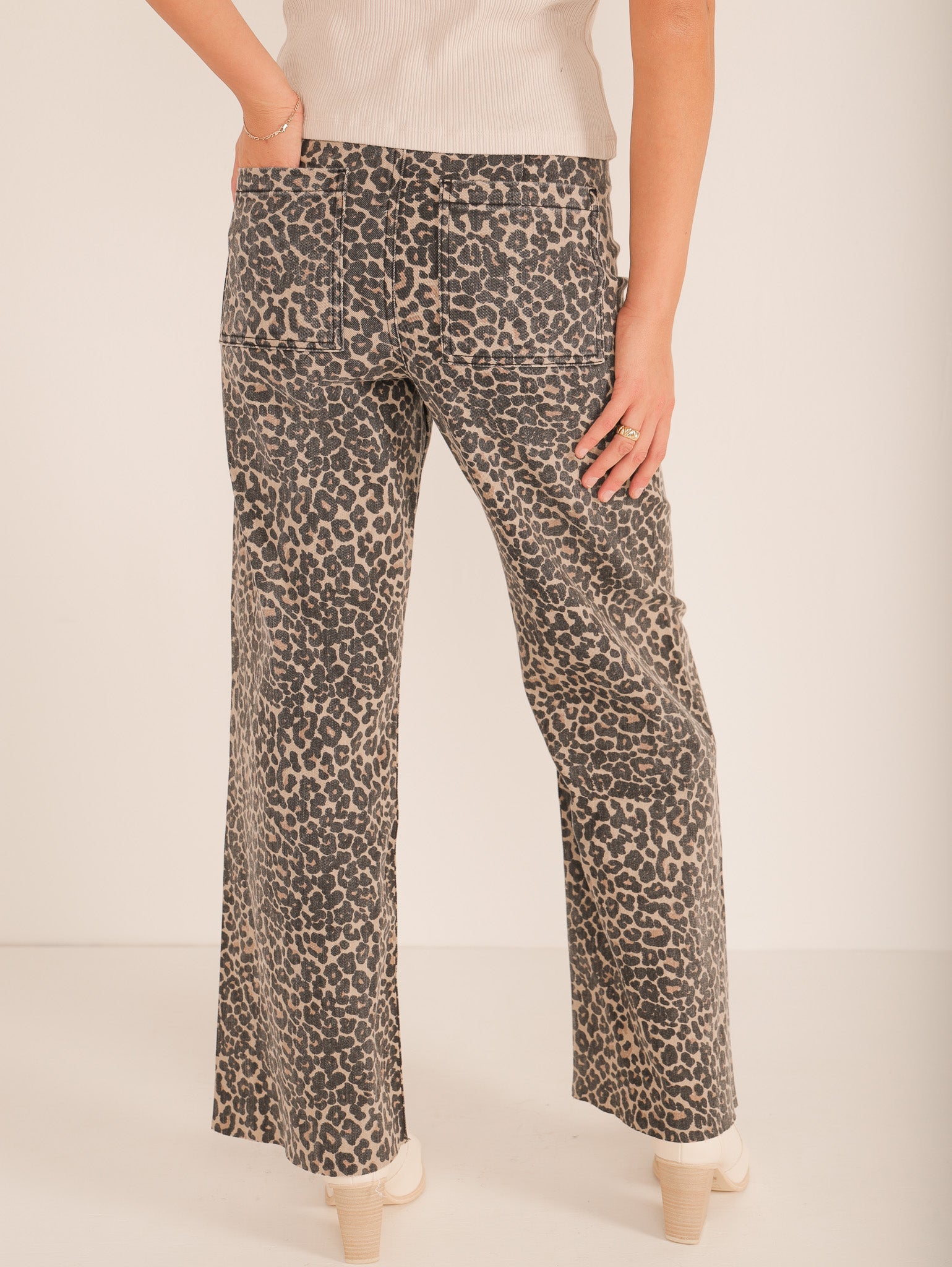 Zaya Leopard Jeans