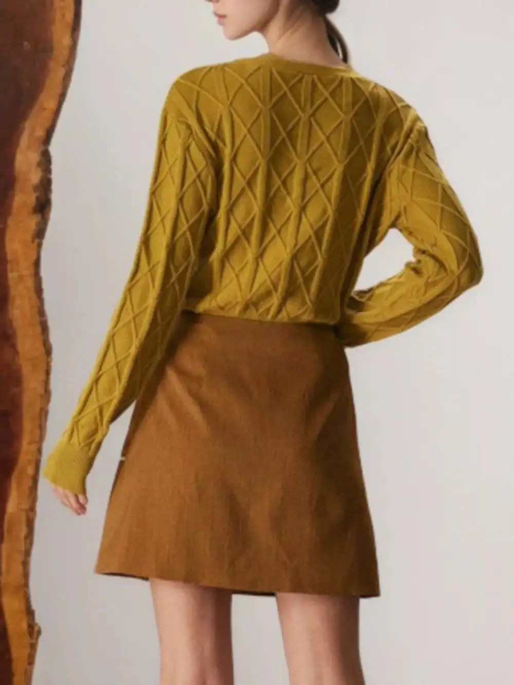 Button Mini So Ronge Skirt