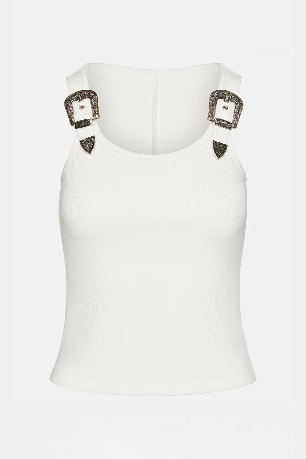 Sleeveless Top White