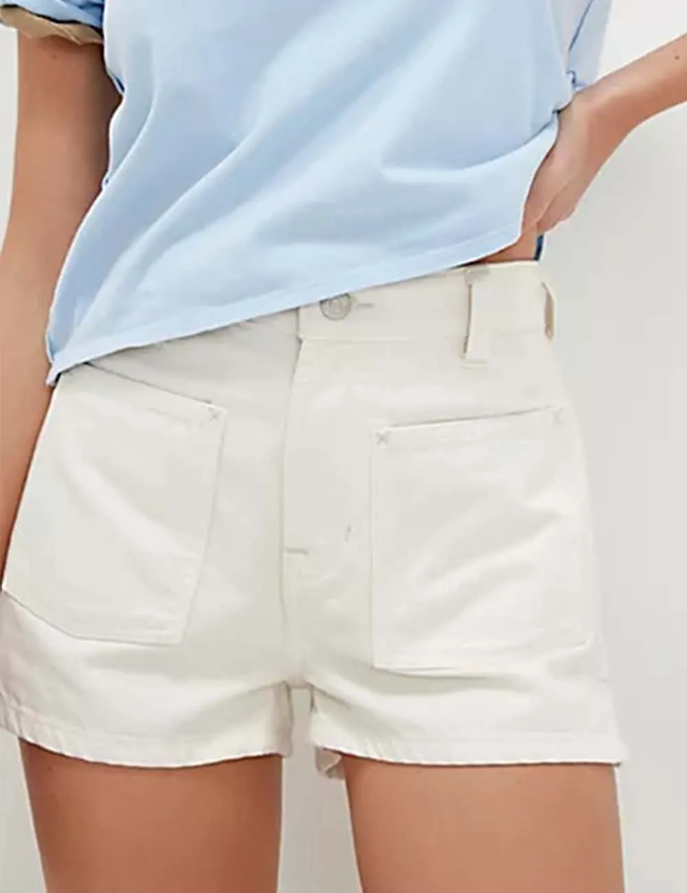 Button Pocket Shorts