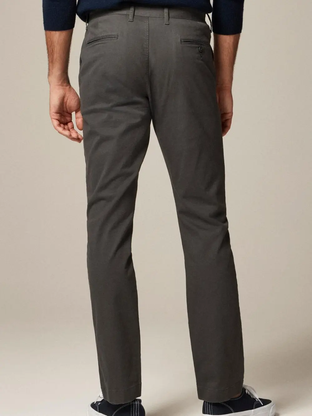 Dark Gray Slim Fit Men's Pants
