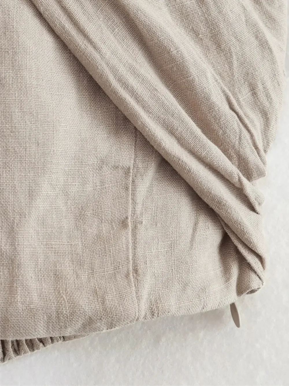 Cotton & Linen Crisscross Halter Tank Top