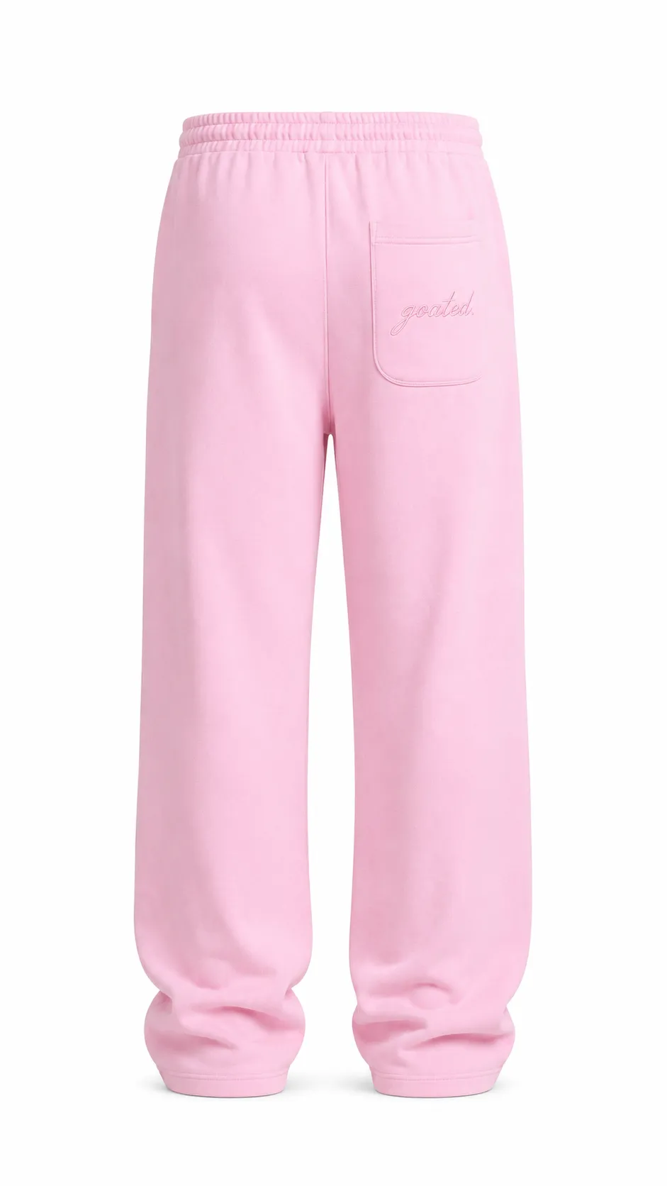 Versatile Fleece Embroidered Jogger Pants