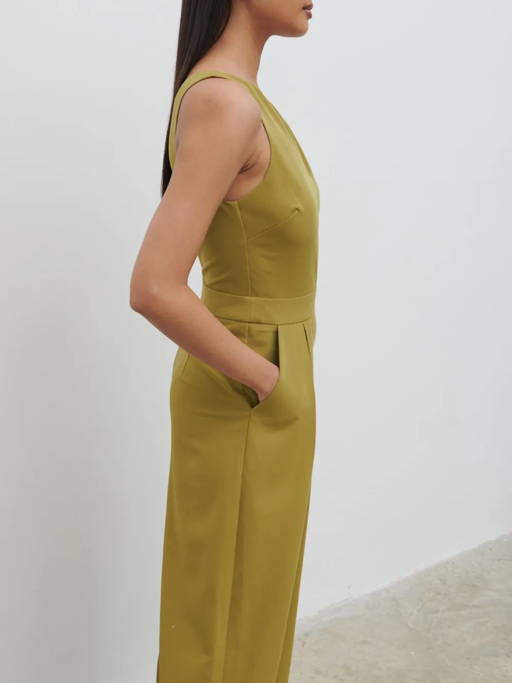One Shoulder Jumpsuit