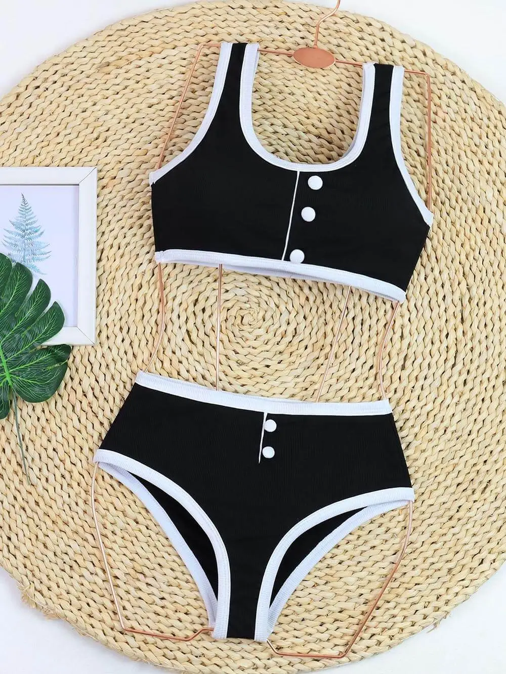 High Waist Bikini Set