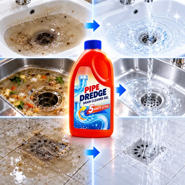 Powerful Drain Clog Remover Gel