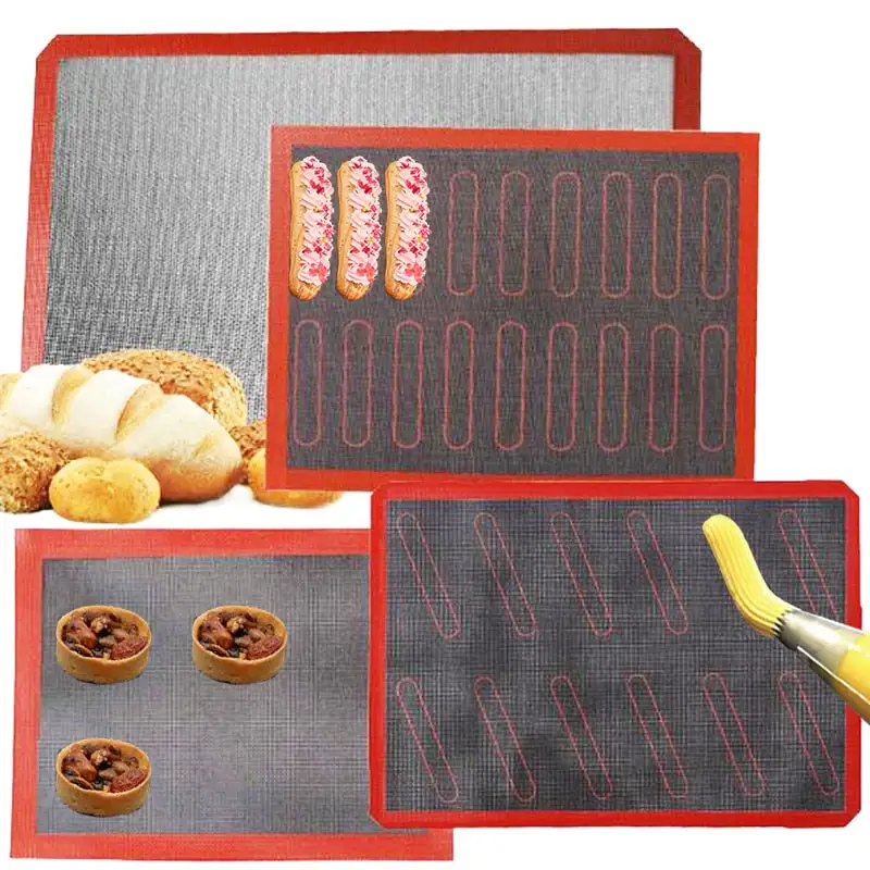 Perforated Silicone Baking Mat Non-Stick Oven Sheet Liner Bakery Tool For Cookie /Bread/ Macaroon Kitchen Bakeware Accessories