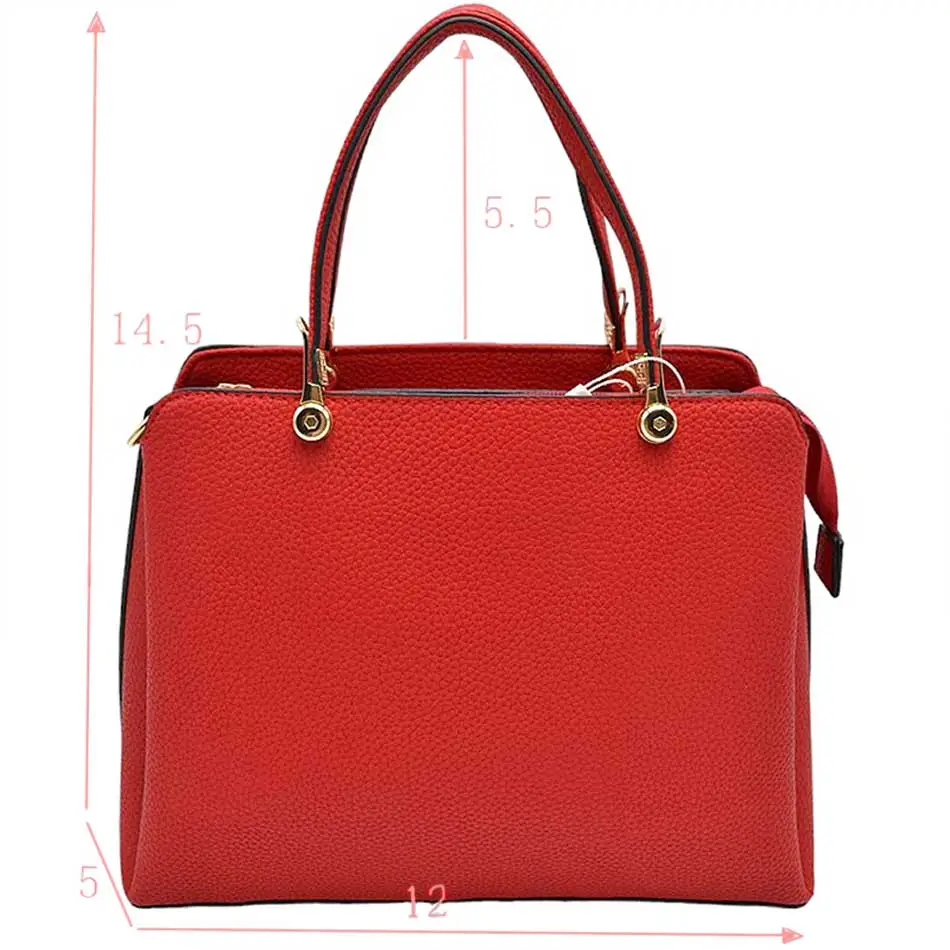 Everyday Textured Faux Tote Bag