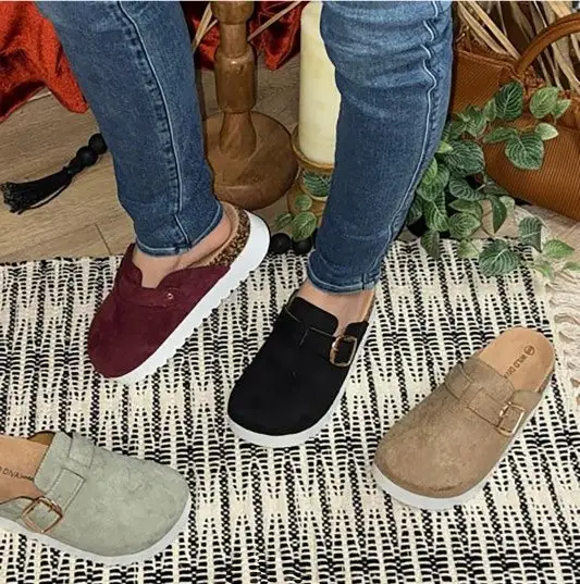 Suede Platform Shoes