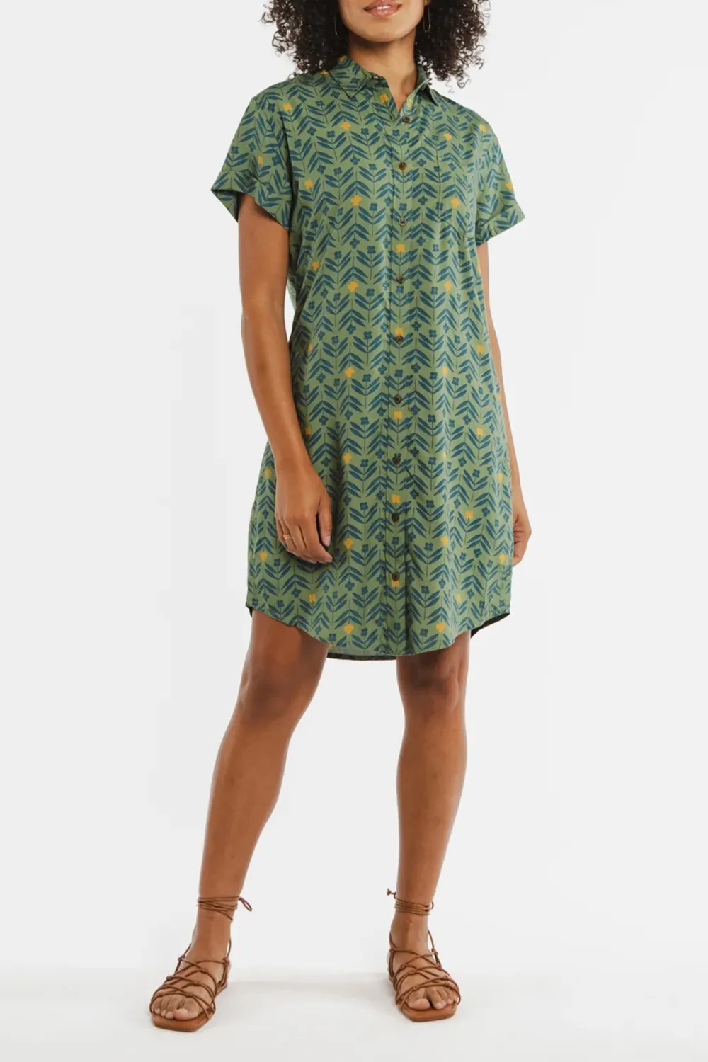 The Loren Shirt Dress