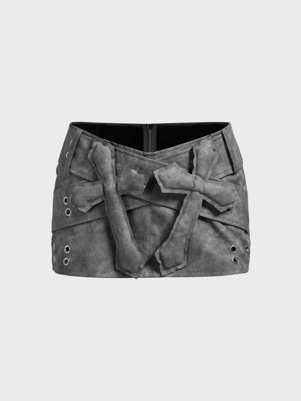 Street Deep Gray Bottom Skirt