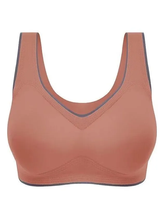 Color Block Simple Bra & Bralette