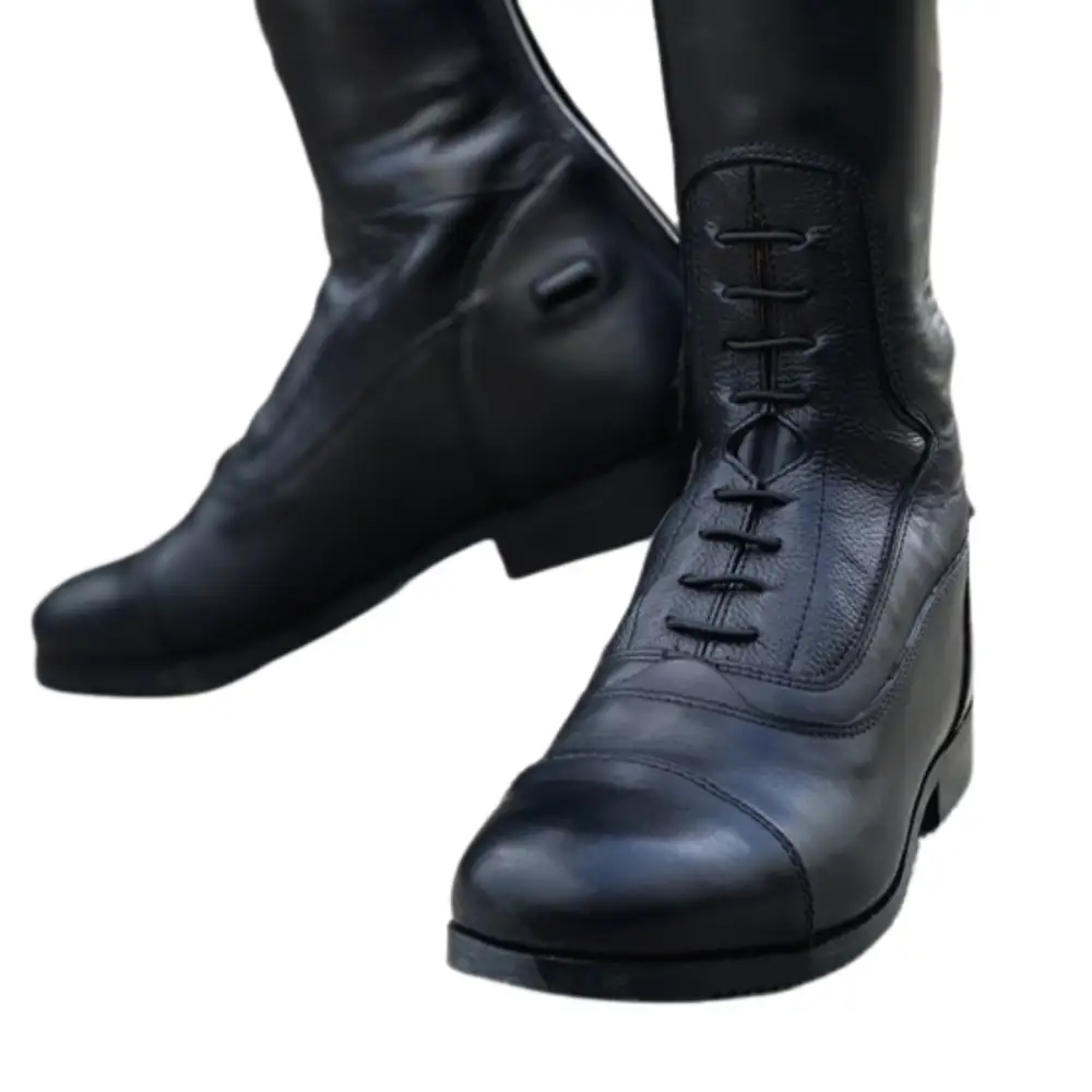 Leather Long Riding Boots (Regular Height)