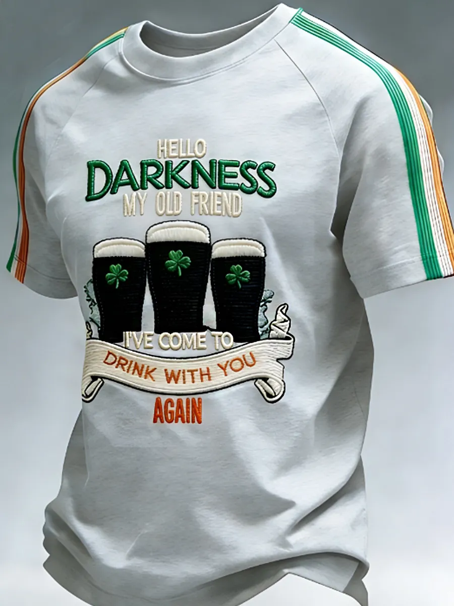 Men's Hello Darkness My Old Friend T-shirt