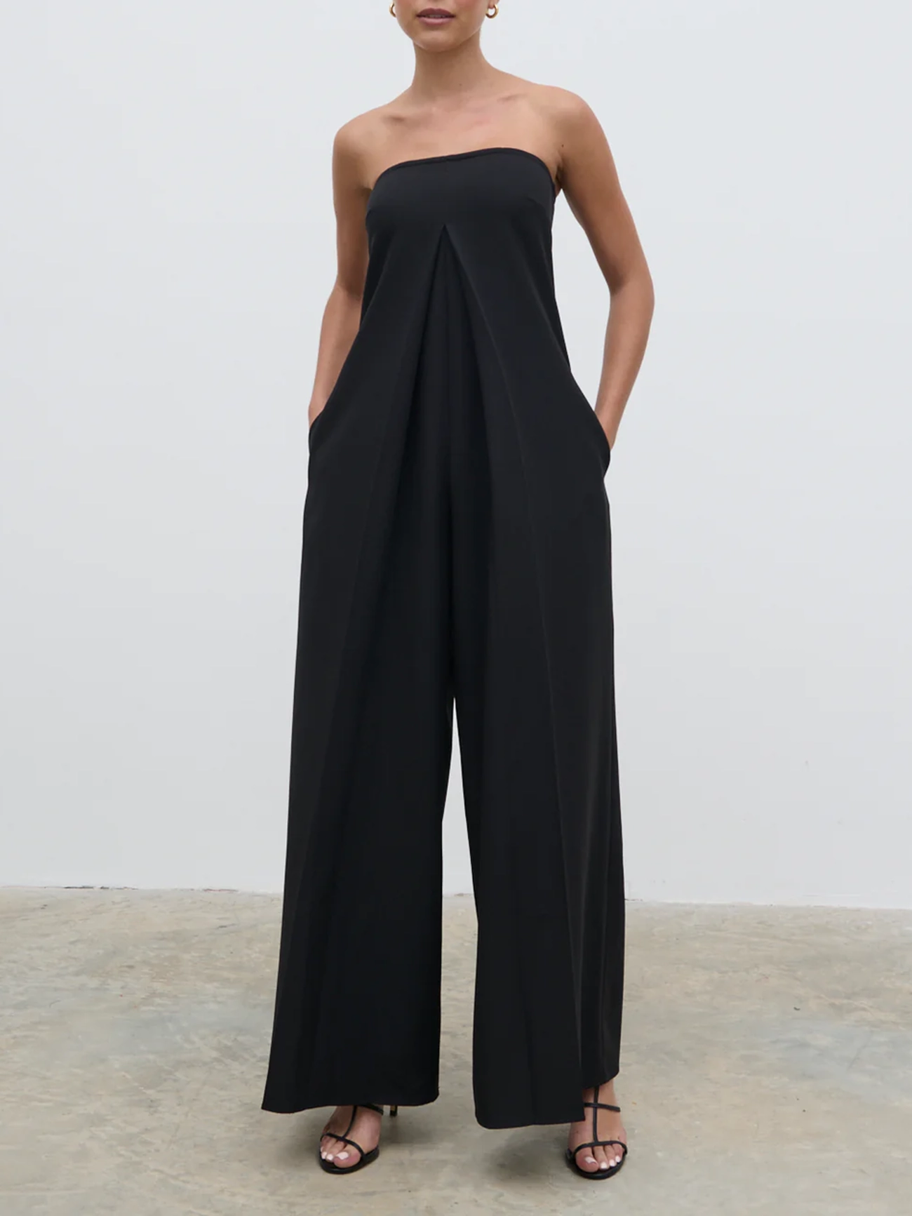Bandeau Wide Leg Jumpsuit