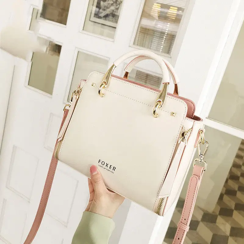 Designer Handbag Small Shoulder Retro Trapezoid Bag
