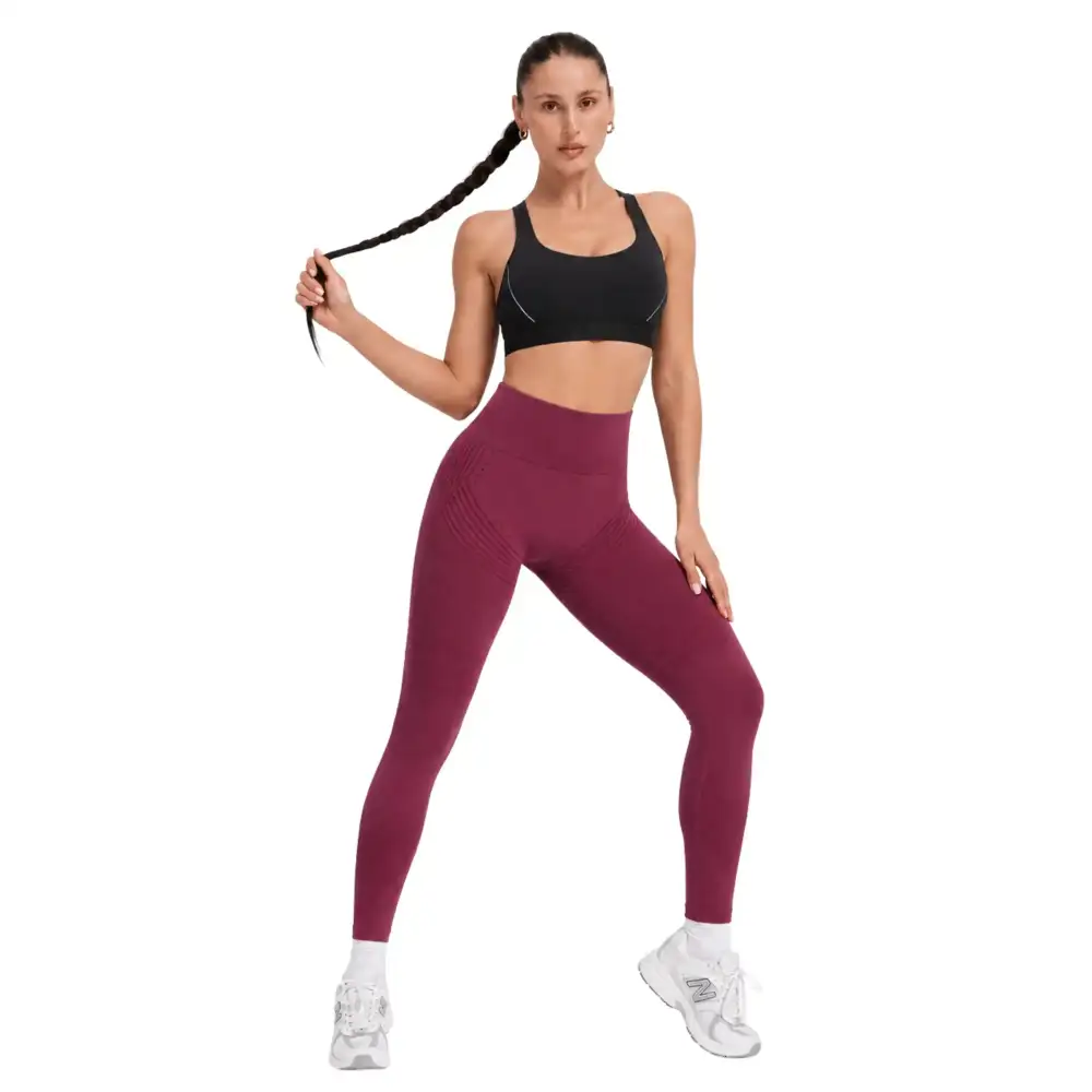 Women's 3D curved buttocks three-dimensional yoga pants