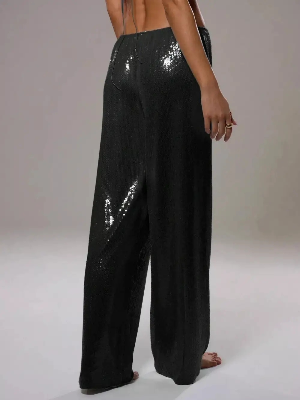 Everyday Sequin Wide Leg Pants