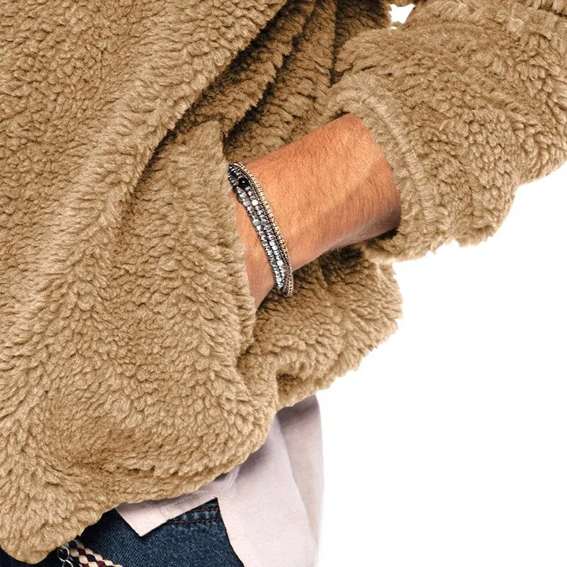 Zip Fleece Layering Jacket