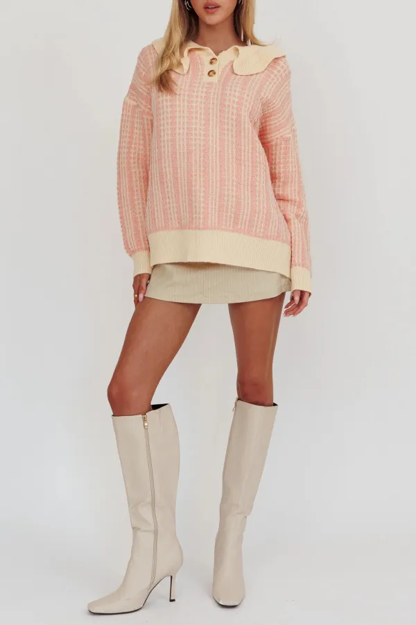 Fashionable Luxury Lapel Plaid Top