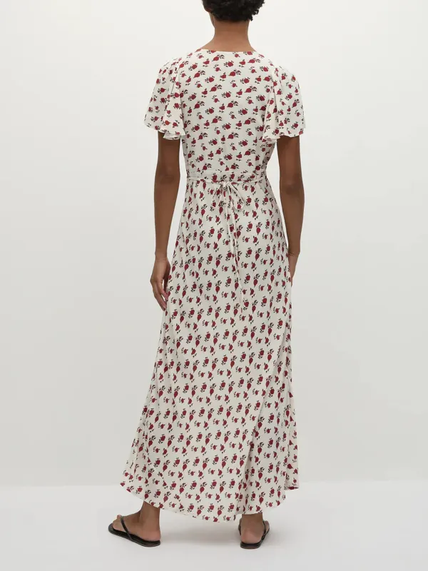 Casual Style Art Graphic Midi Dress