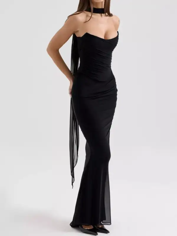 Ruched Tube Coordinated Set