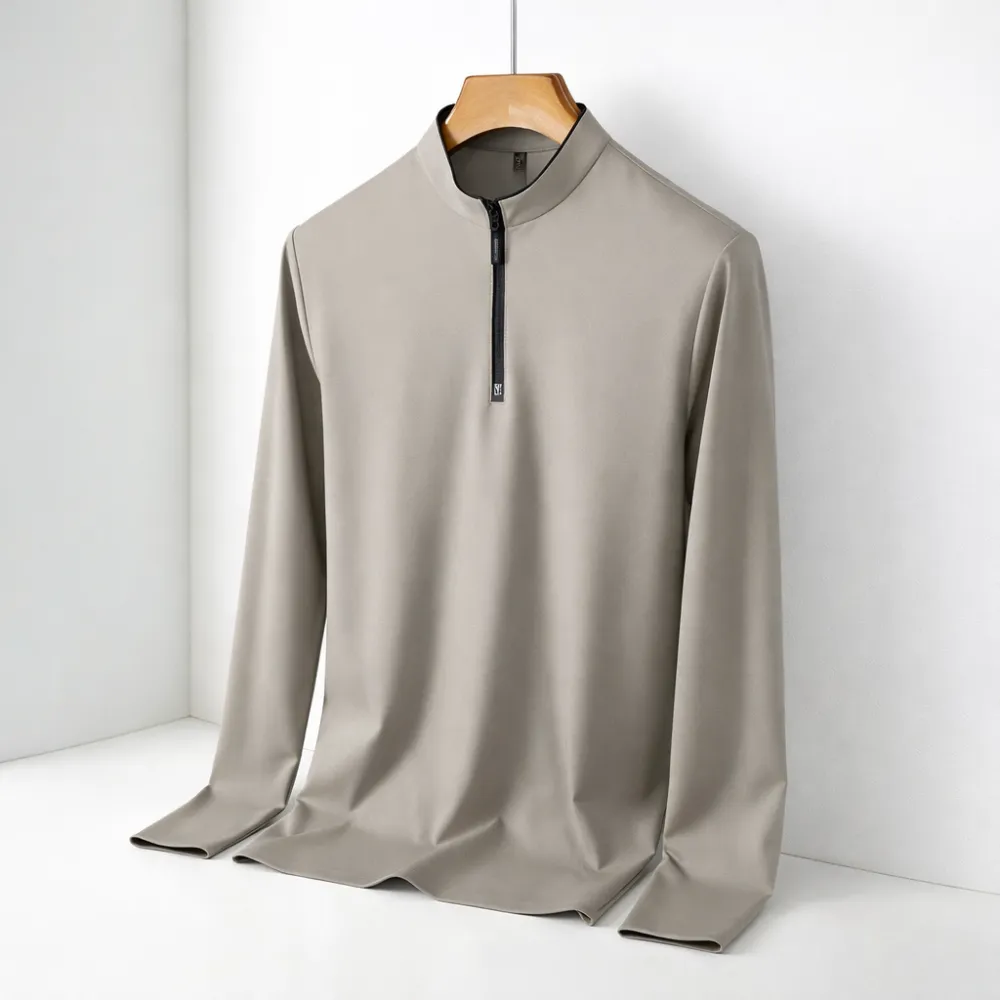 Half Zip Knit Pullover