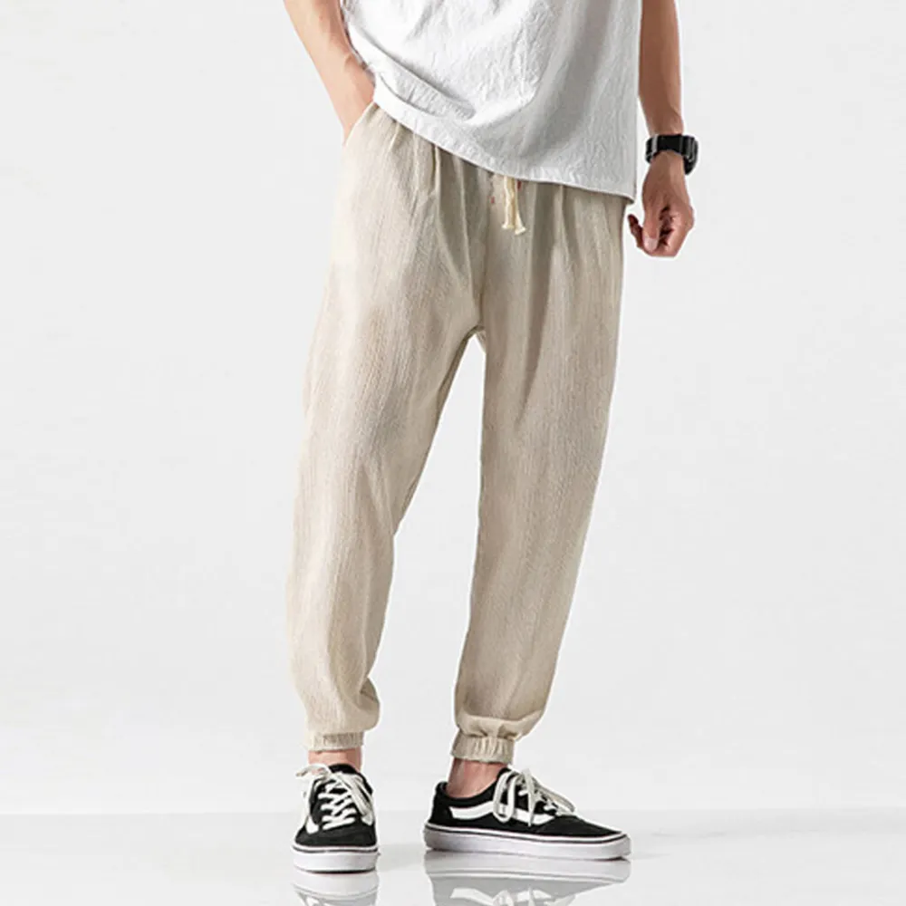 Lightweight Wide Harem Pants