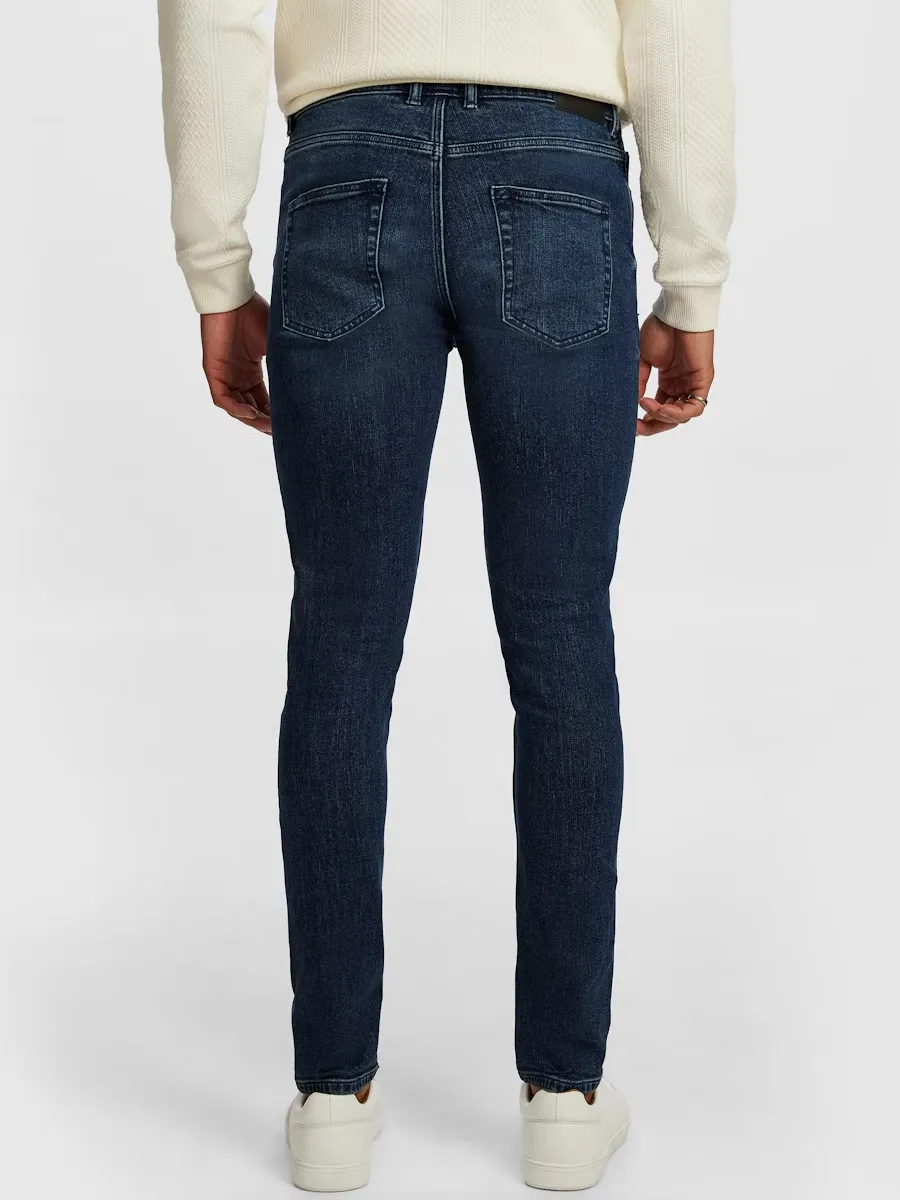 Dark Wash Casual Style Jean