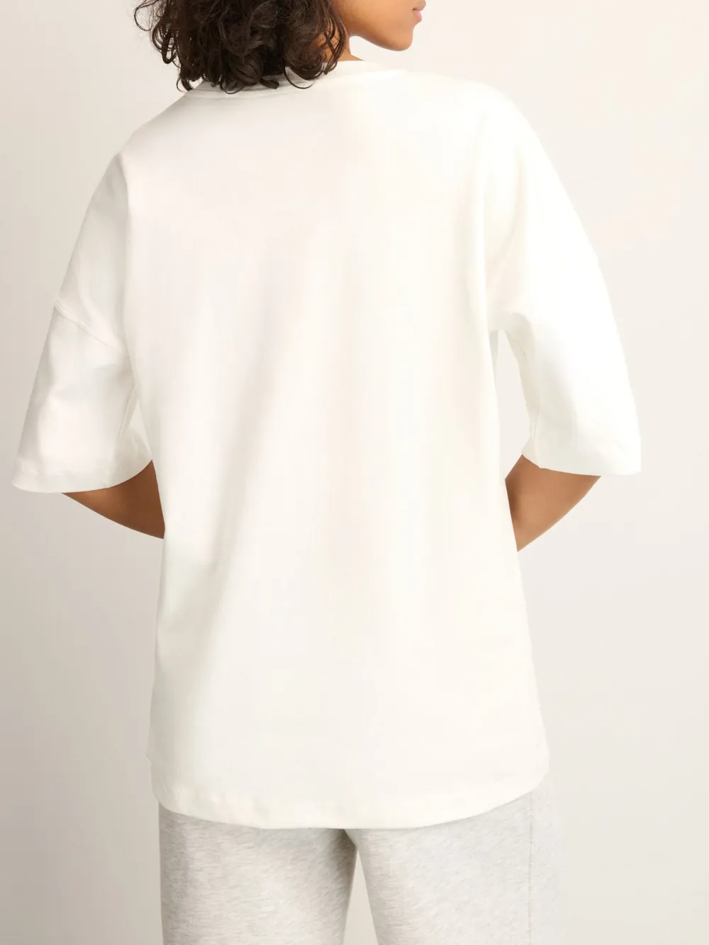 3-Piece Set Of Oversized Pure Cotton T-Shirts