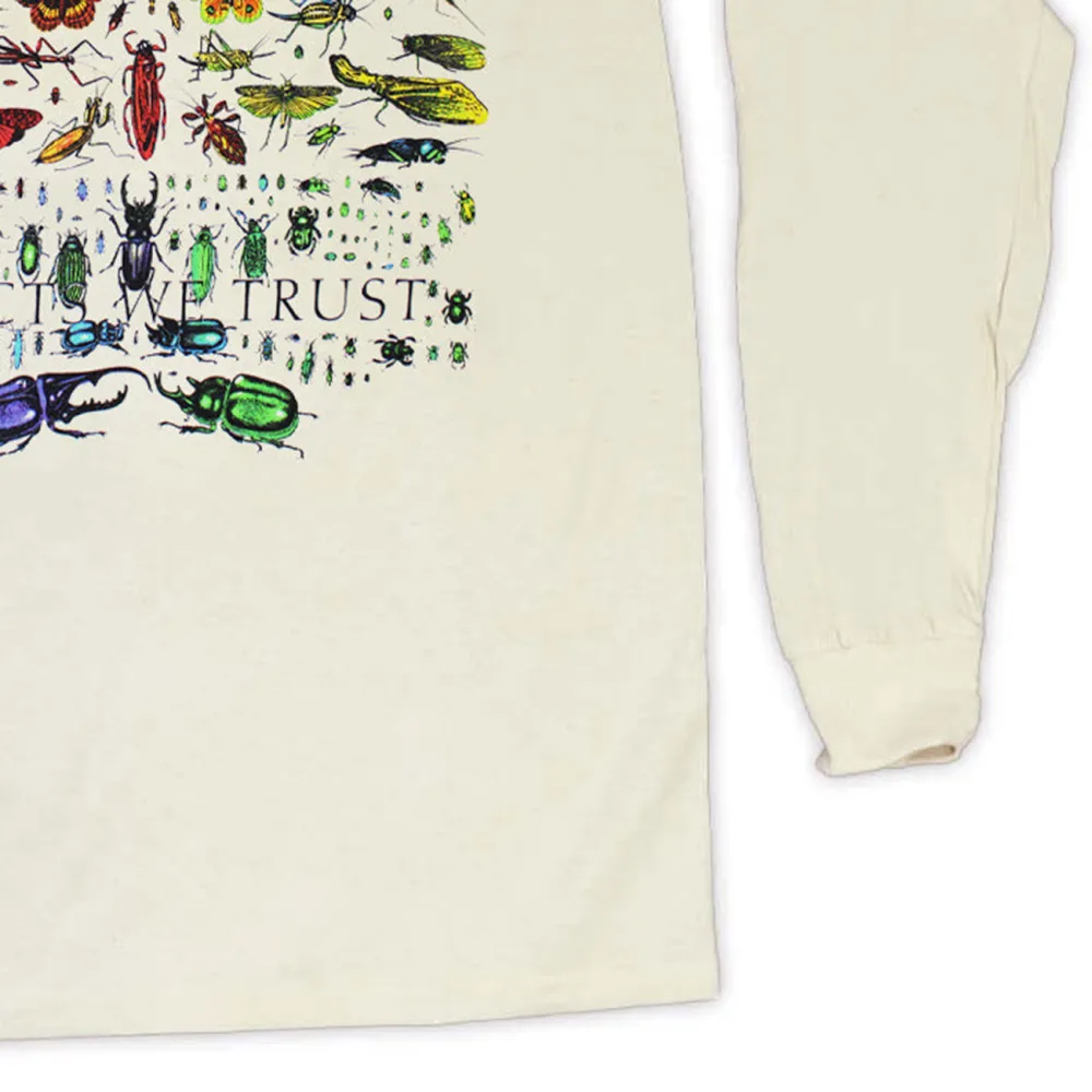 Butterfly Print Round Neck Long Sleeved Women's Top